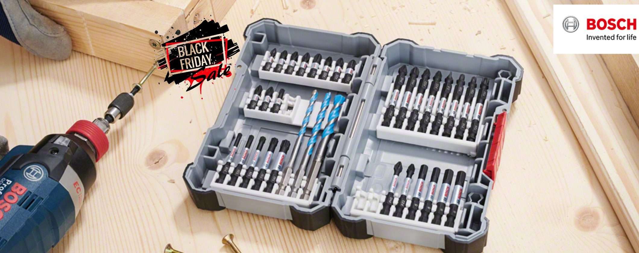 Bosch Professional Set da 35 punte e bit a soli 24€ con il Black Friday di Amazon