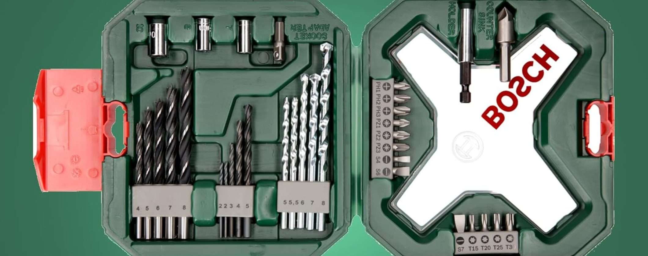 Bosch Set 34 Punte e Bit a soli 8€ è la FOLLIA del Black Friday Amazon