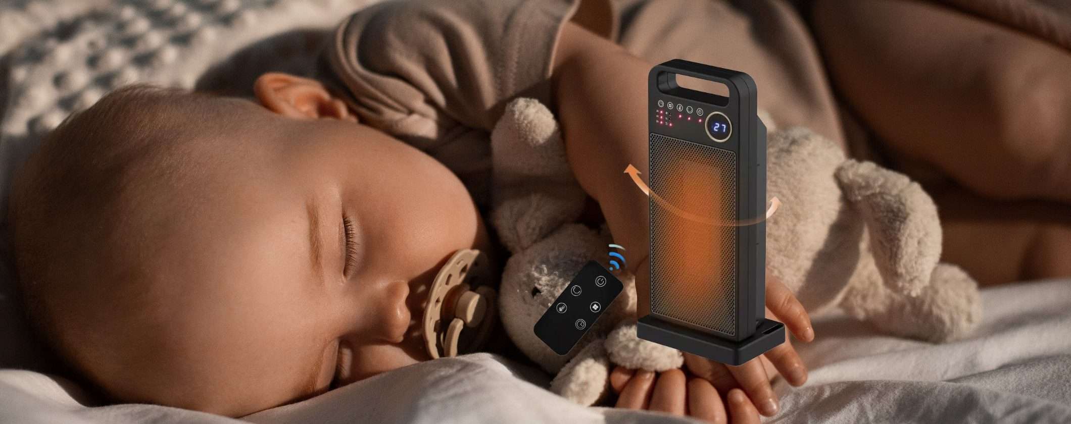 Caldo pazzesco questo inverno con il termoventilatore digitale in offerta su eBay