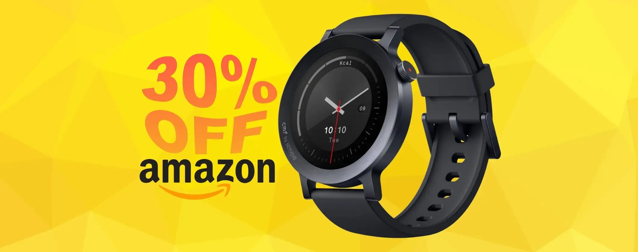 CMF Watch 3 Pro è lo smartwatch da prendere oggi con l'offerta di Amazon