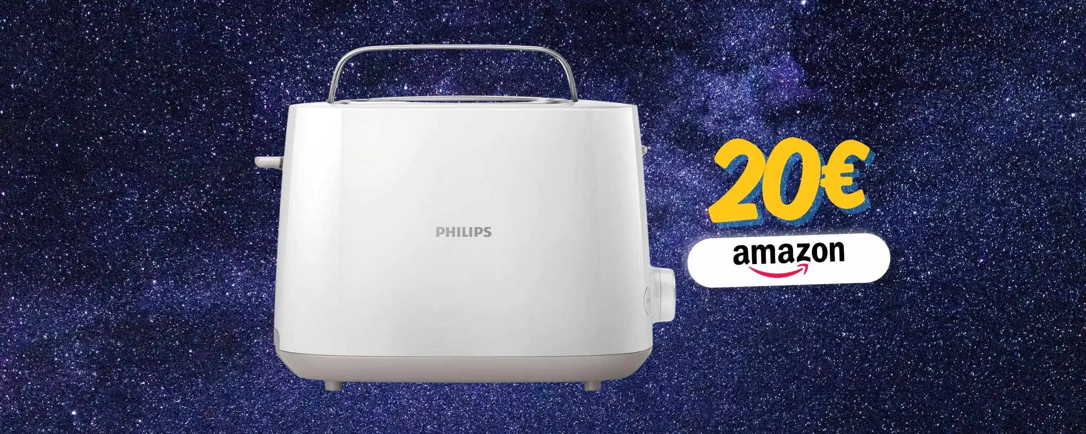 Colazione croccante con Philips: tostapane in offerta e di DESIGN