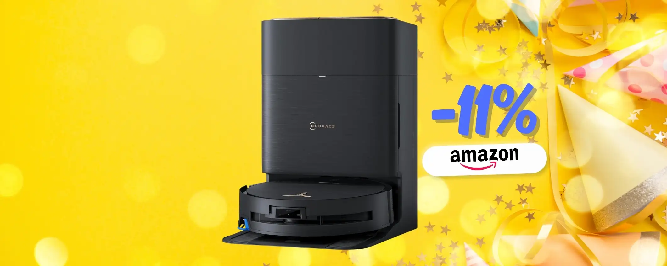 ECOVACS DEEBOT X9 PRO OMNI in forte sconto: robot tutto in uno