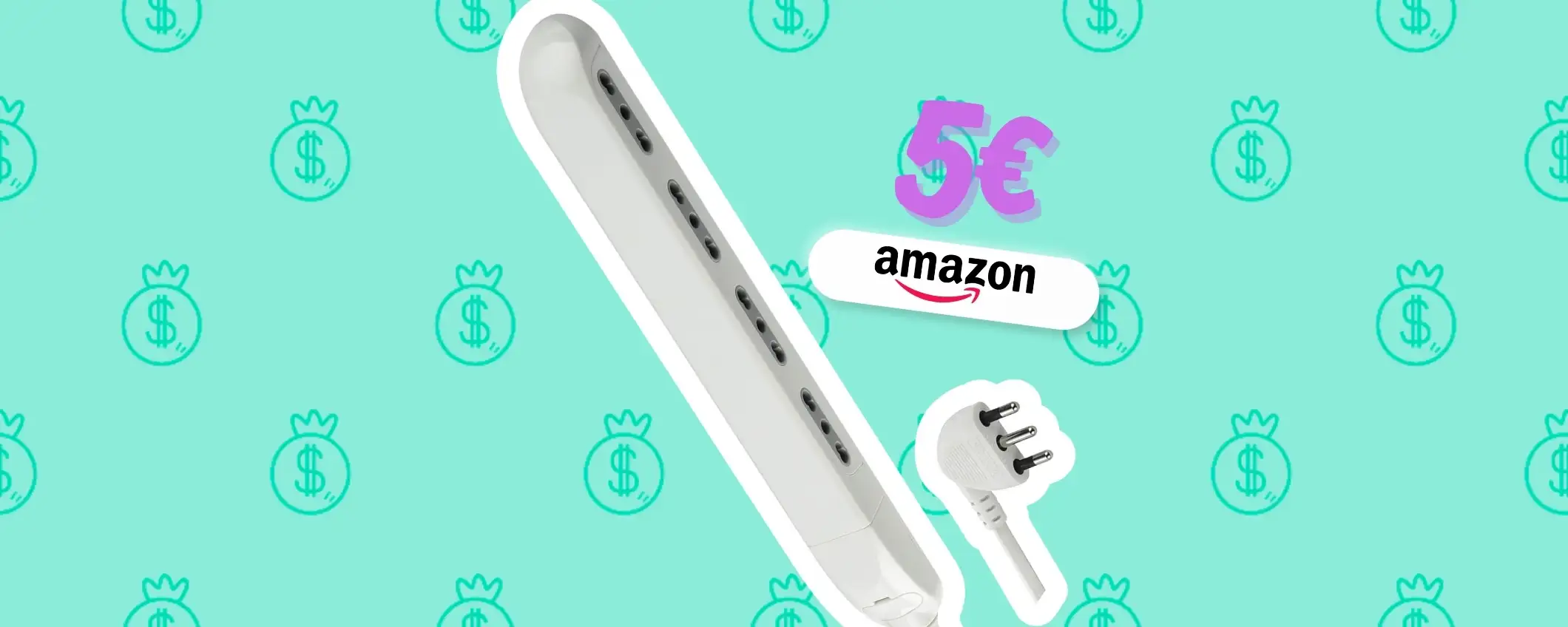 La multipresa SUPER Slim che con 5€ risolve i problemi in casa: affarone