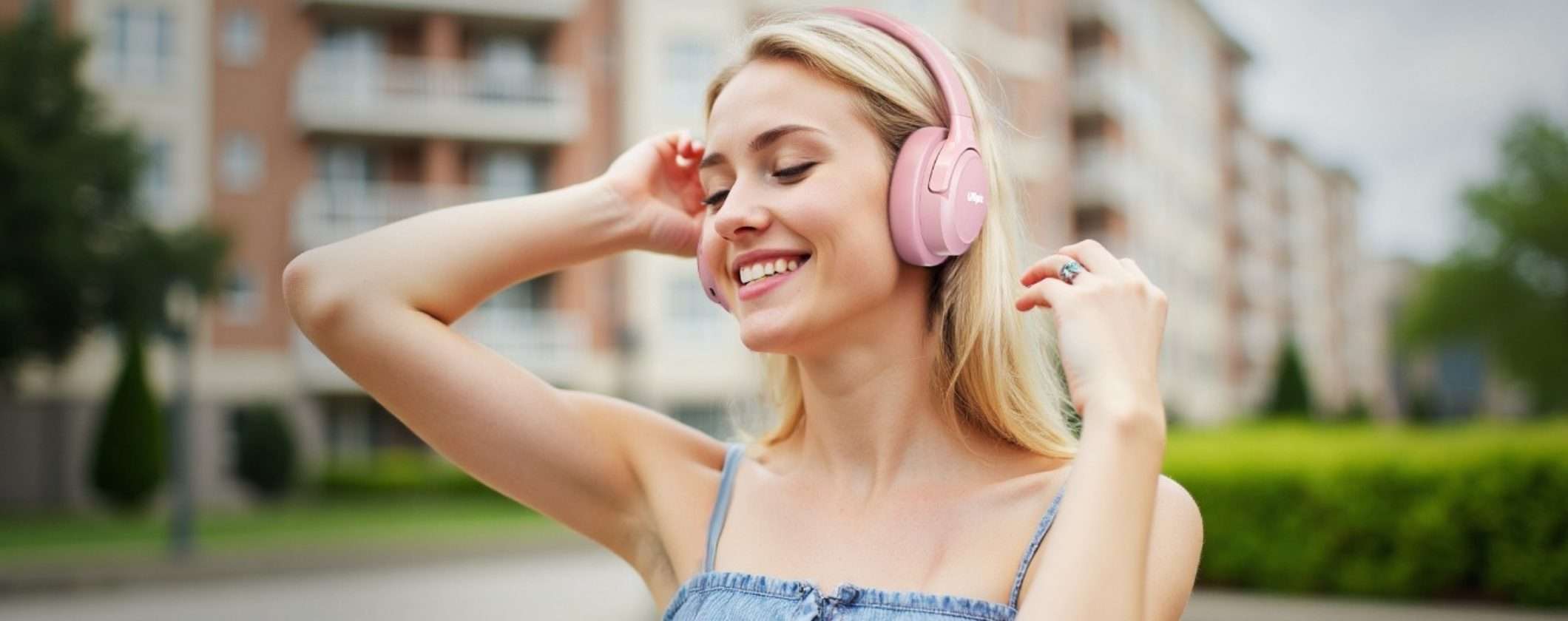 Cuffie Bluetooth Over-ear da 65 ore e con 6 modalità EQ tue a soli 23€