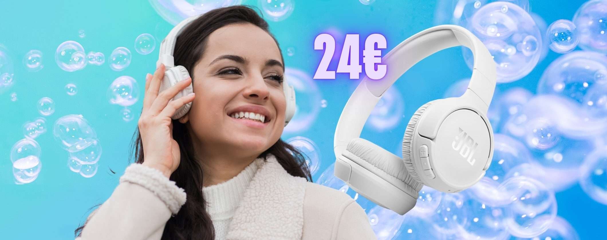 Le cuffie Bluetooth con migliore rapporto qualità prezzo sono le JBL Tune 510 BT (24€)