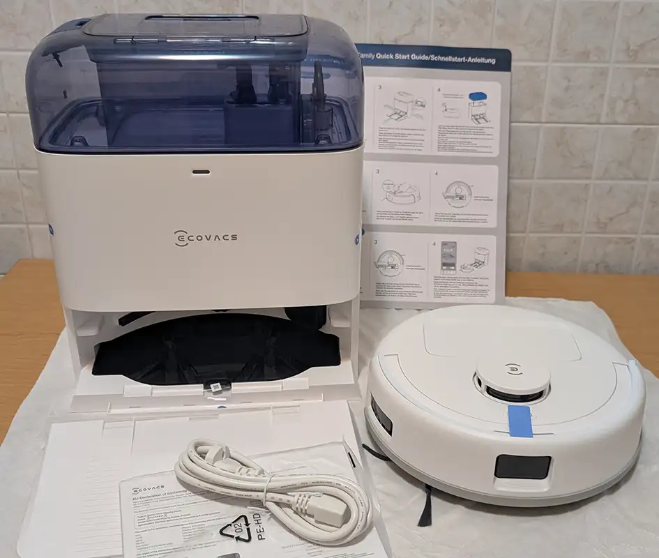 ecovacs deebot mini stazione