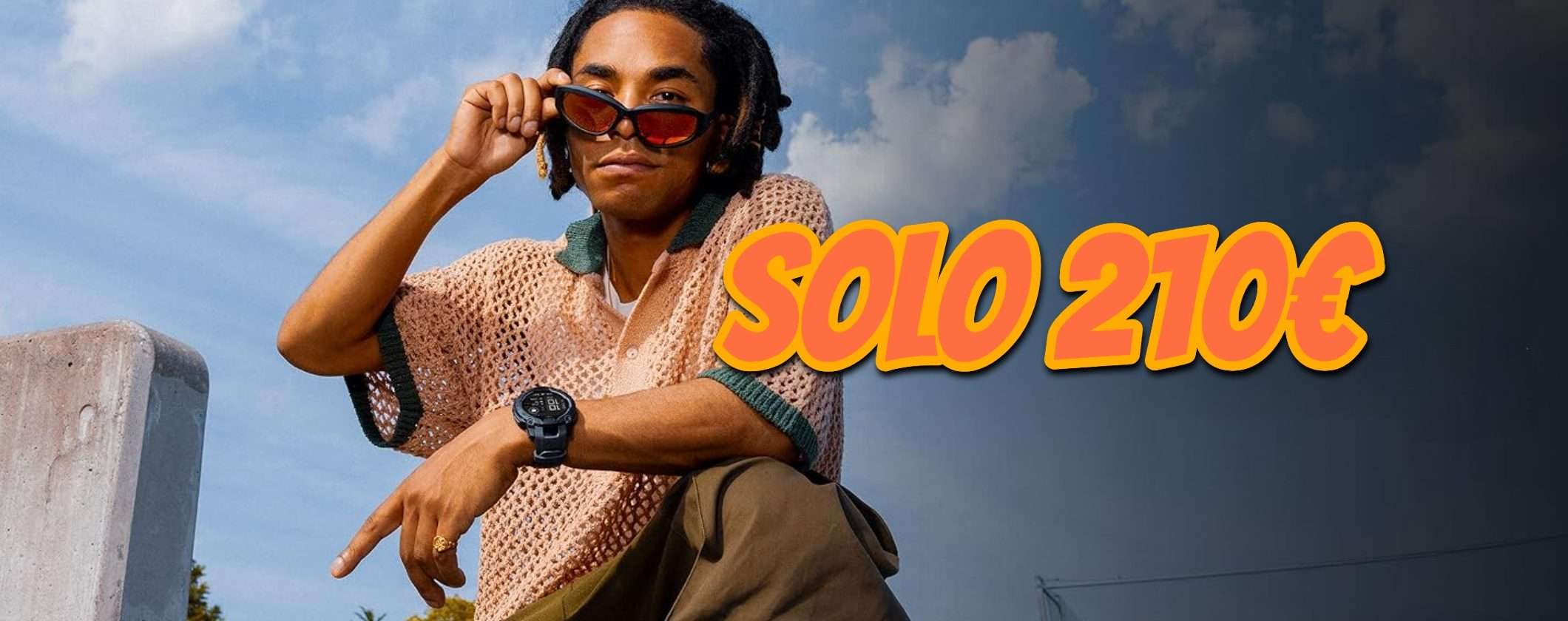 Garmin Instinct E: indistruttibile e affidabile, a soli 210€ su Amazon