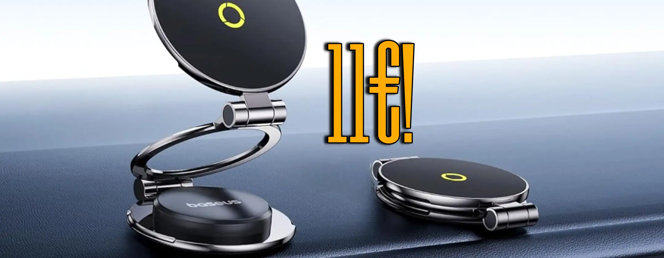 Guida sicuro con il porta smartphone per auto MagSafe di Baseus a soli 11€