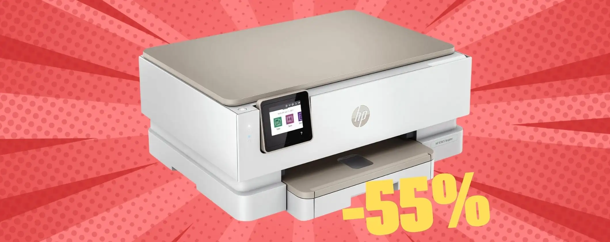 HP Envy Inspire 7220e: stampante multifunzione straordinaria a meno della metà