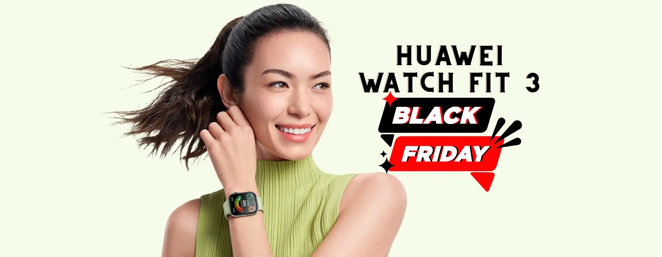 HUAWEI WATCH FIT 3 in promo al Black Friday non è da perdere (-17%)