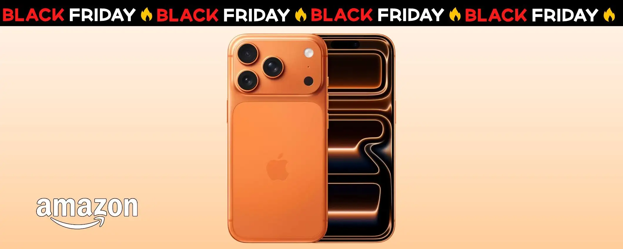iPhone 17 Pro 256GB scende al minimo storico Amazon per il Black Friday