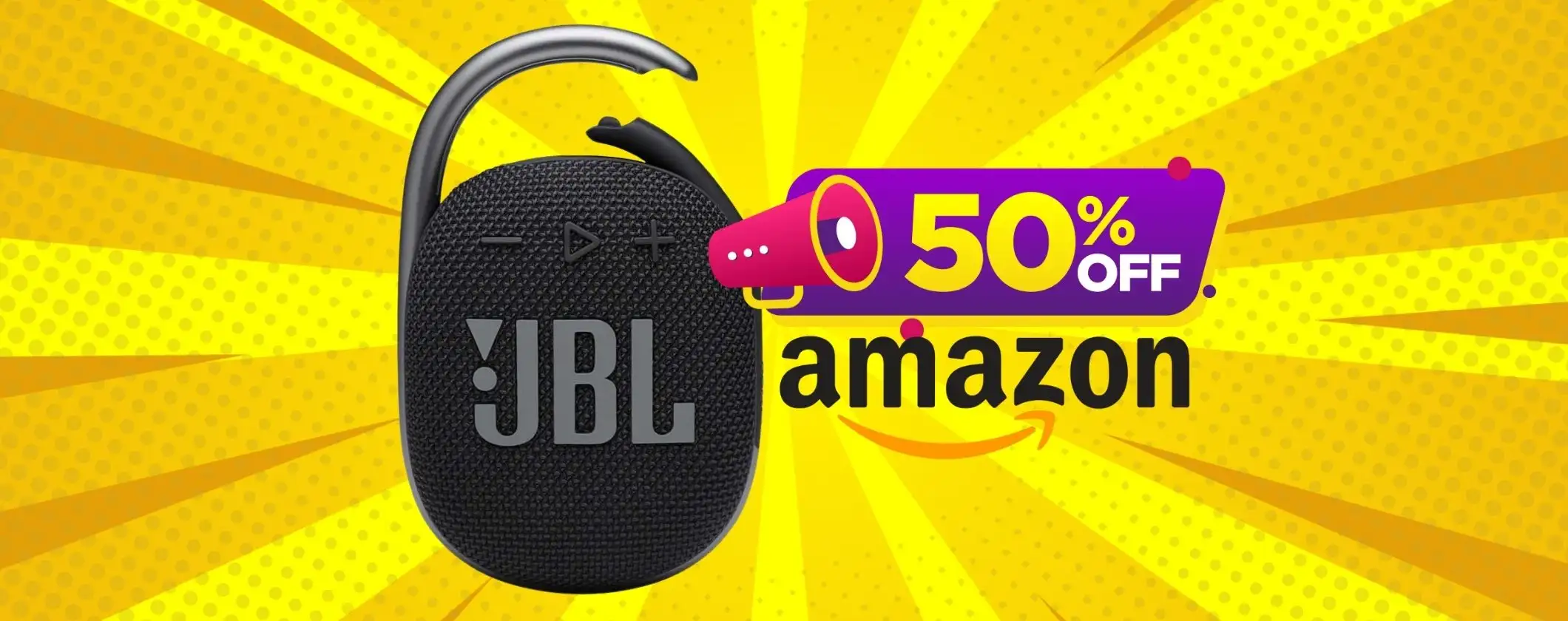JBL CLIP 4: lo speaker Bluetooth più apprezzato in sconto al 50% JBL CLIP 4: lo speaker Bluetooth più apprezzato in sconto al 50%