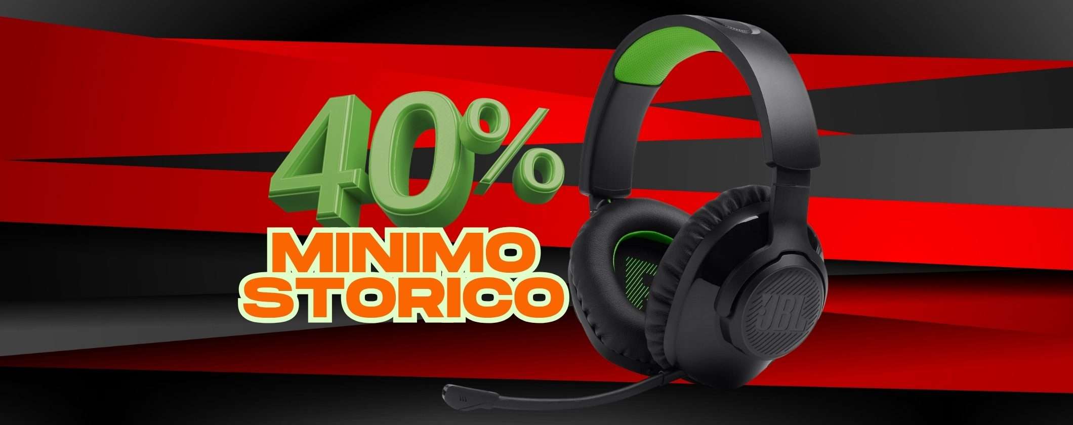 JBL Quantum 360X: cuffie da gaming meravigliose al minimo storico Amazon