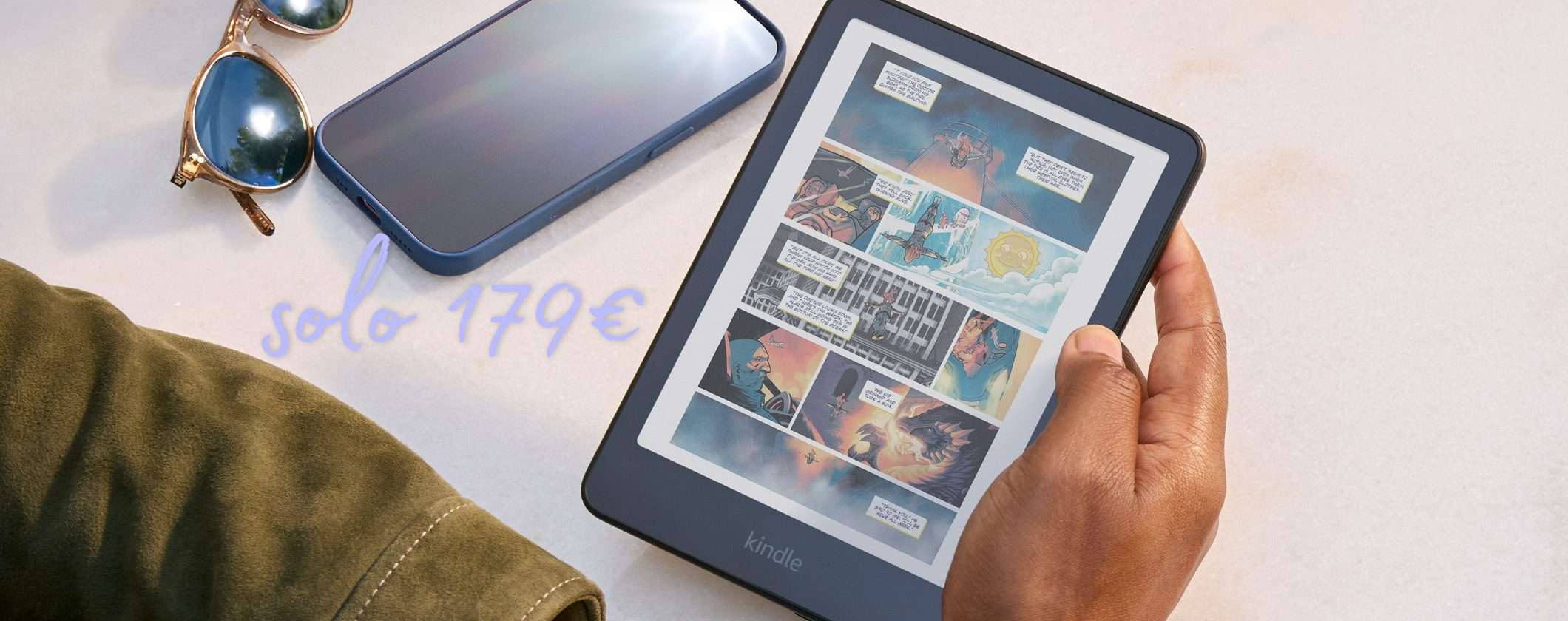 Kindle Colorsoft a soli 179€ anzichè 269€ su Amazon