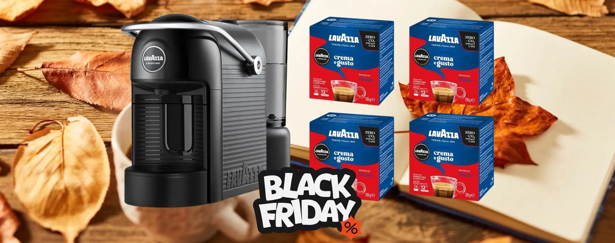 Lavazza a Modo Mio Jolie Evo con 64 capsule in omaggio al minimo storico (79€)