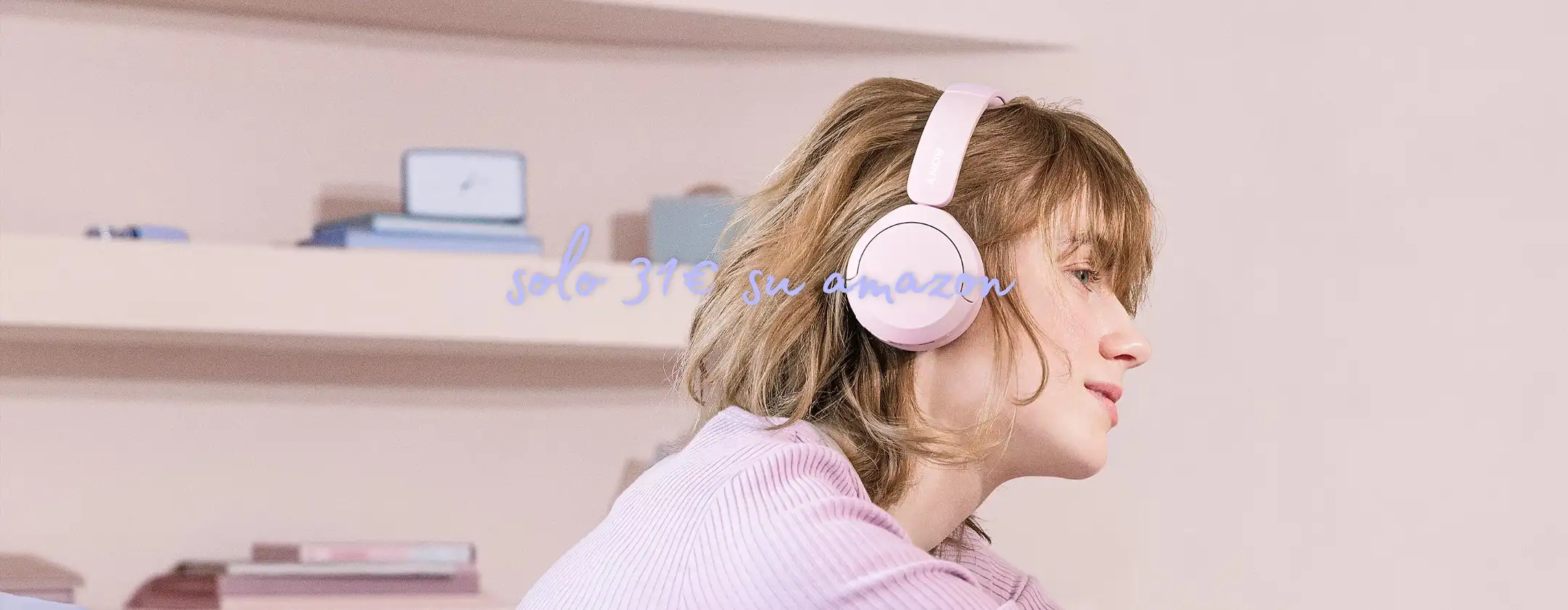 Le cuffie wireless Sony WH-CH520 scendono a 31 €: qualità top, prezzo mini