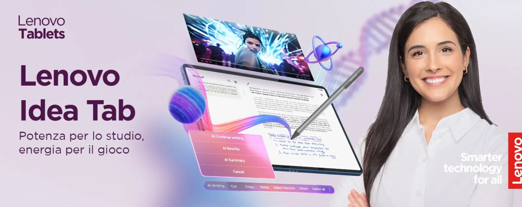 Lenovo Idea Tab + Penna a soli 159€ con il Black Friday Amazon