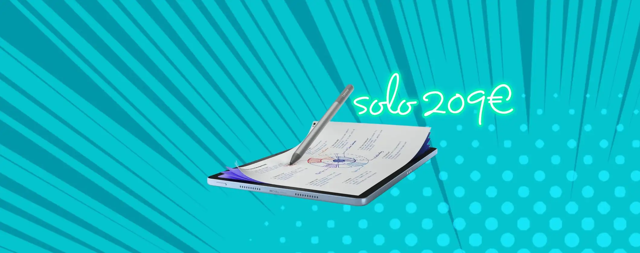 Lenovo Idea Tab: tablet + penna a soli 209€ su Amazon per poco tempo