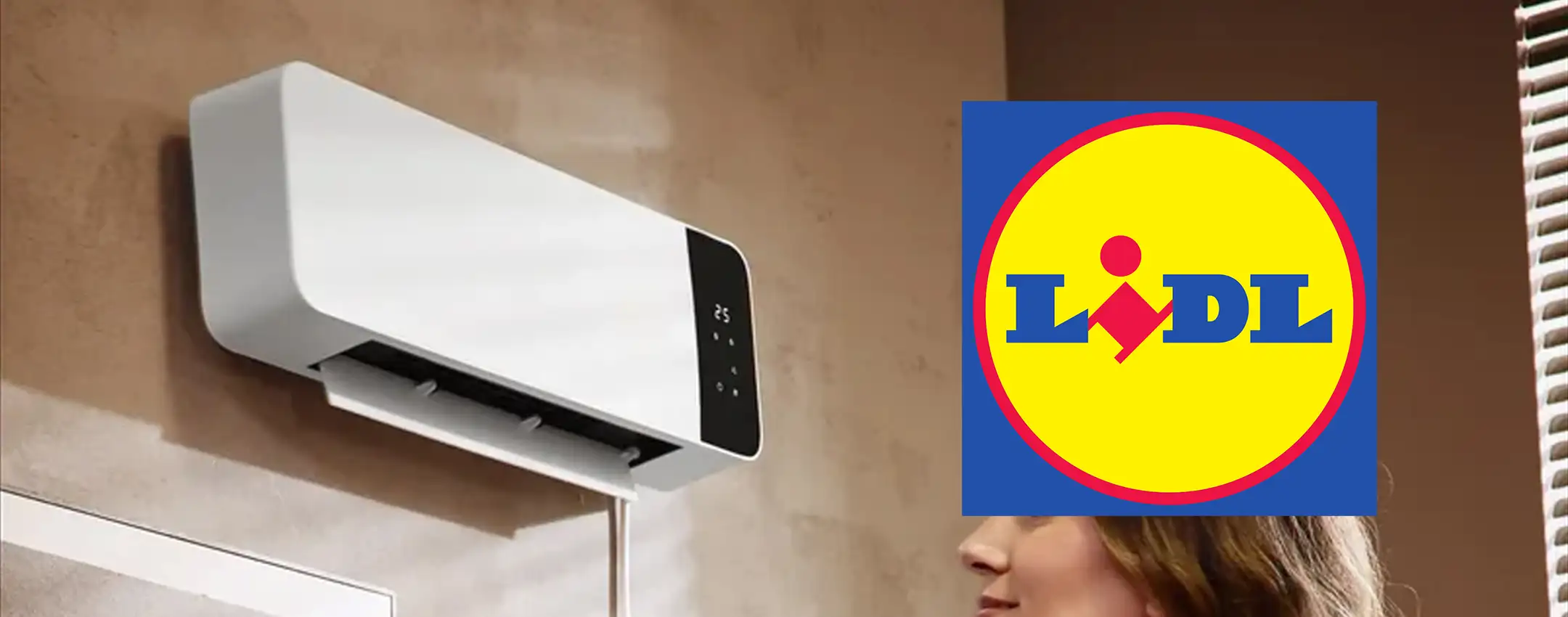 Lidl ti riscalda casa con meno di 40€: termoventilatore in super offerta, ma solo per poco