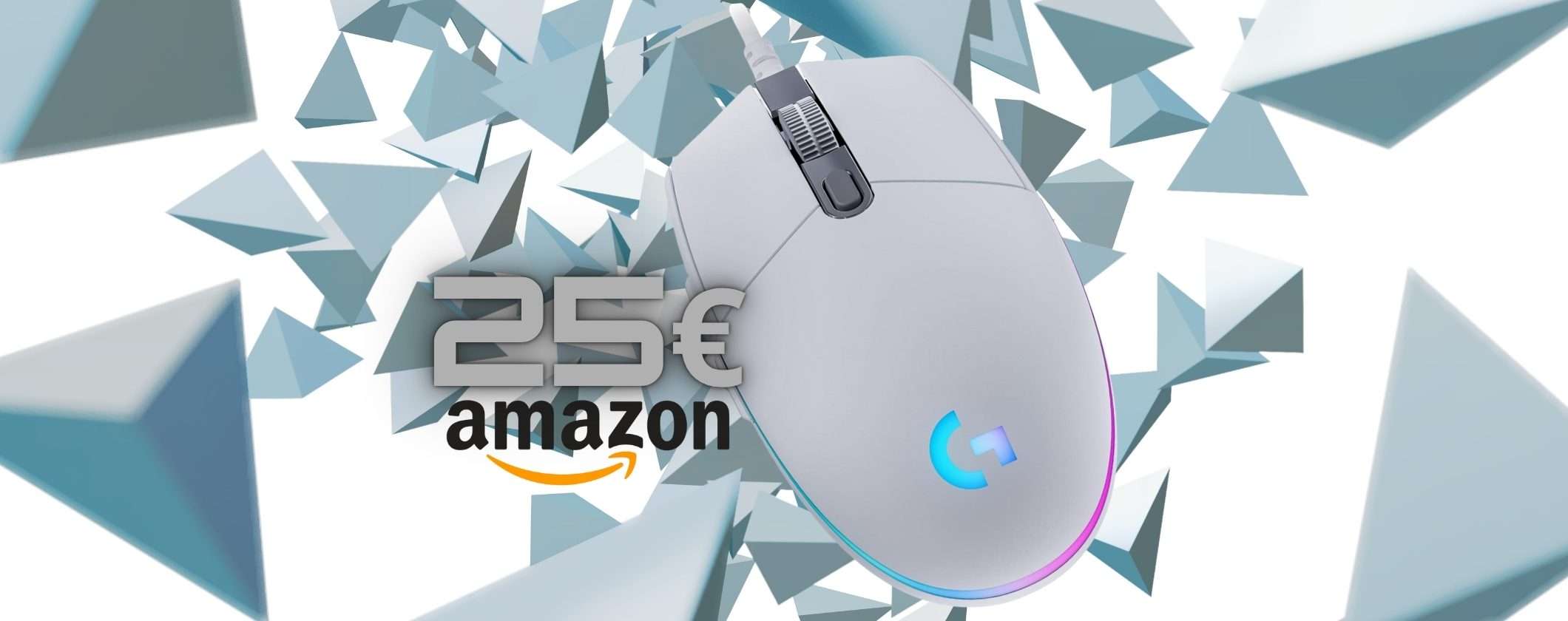 Logitech G203 LIGHTSYNC: straordinario mouse da Gaming a soli 25€