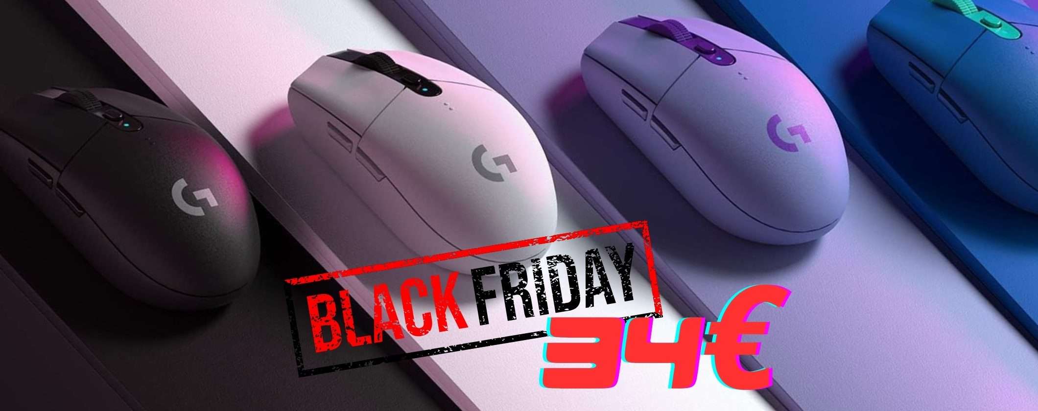 Logitech G305 Lightspeed: mouse wireless per veri Gamer dal costo ridicolo (34€)