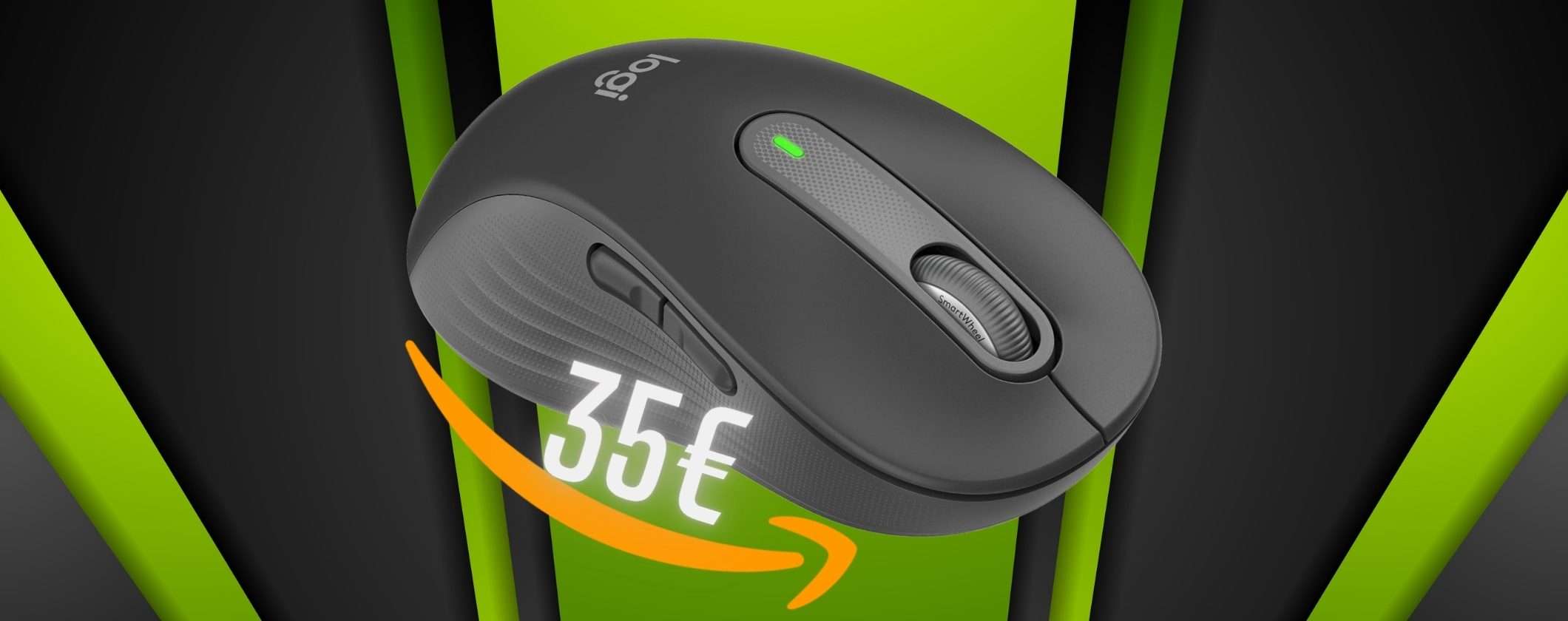 Logitech Signature M650: mouse wireless preciso ed ergonomico a soli 35€