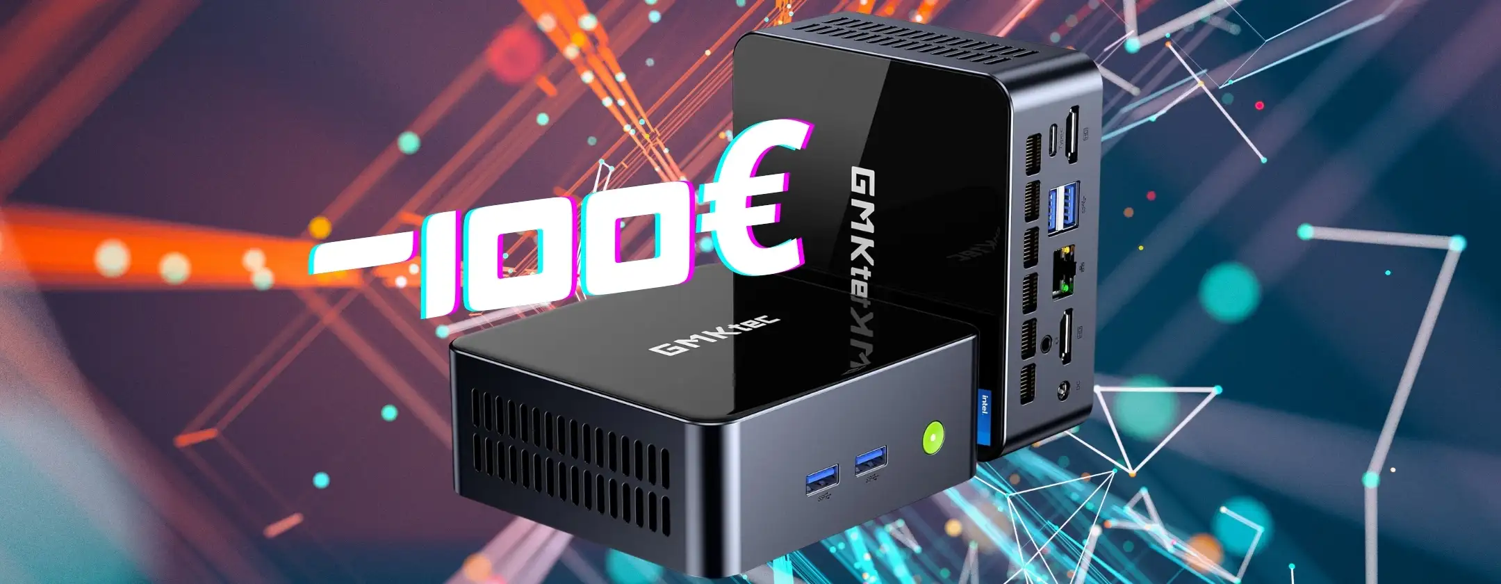 Mini PC con Intel Core i7, RAM da 16GB e SSD da 512GB a 100€ in meno