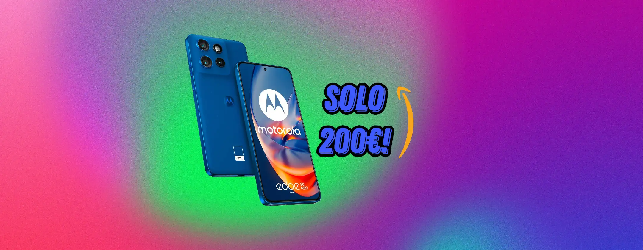 motorola edge 50 NEO: potenza e affidabilità a soli 202€ su Amazon