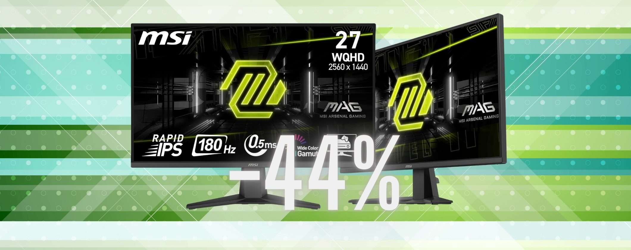 MSI MAG 275QF: spettacolare monitor gaming da 27