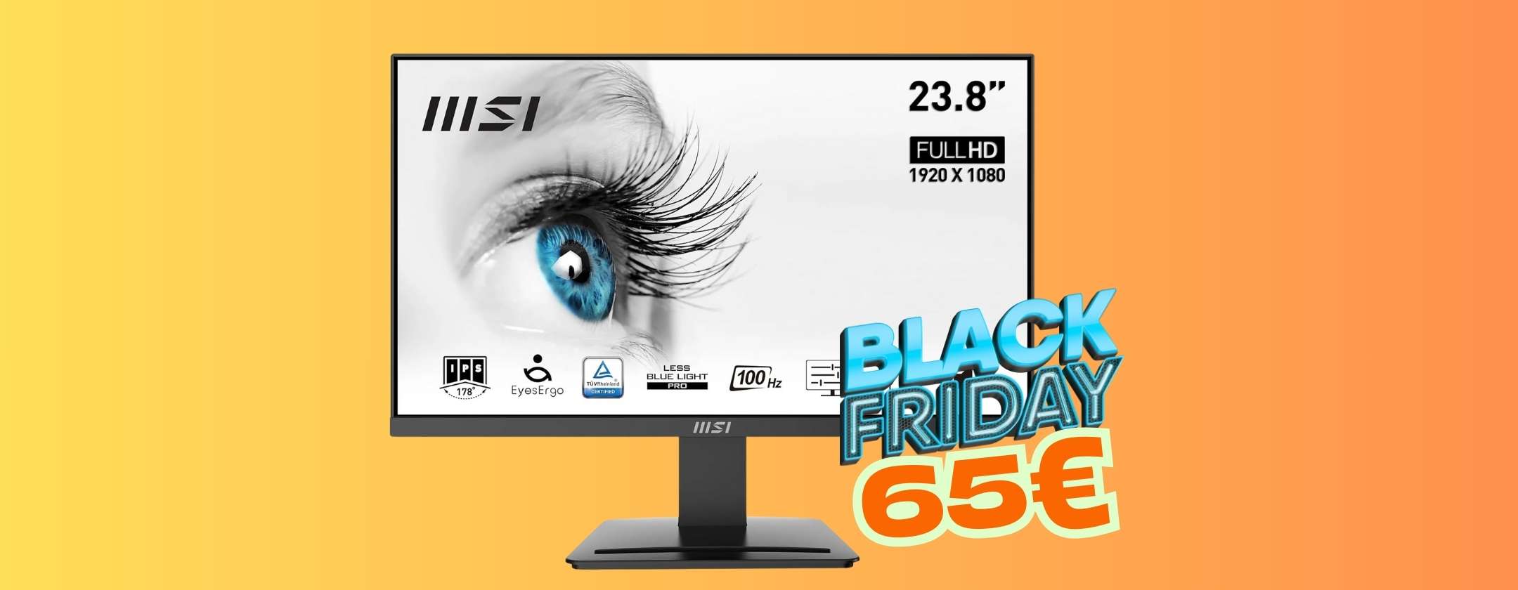 MSI PRO: monitor da 24