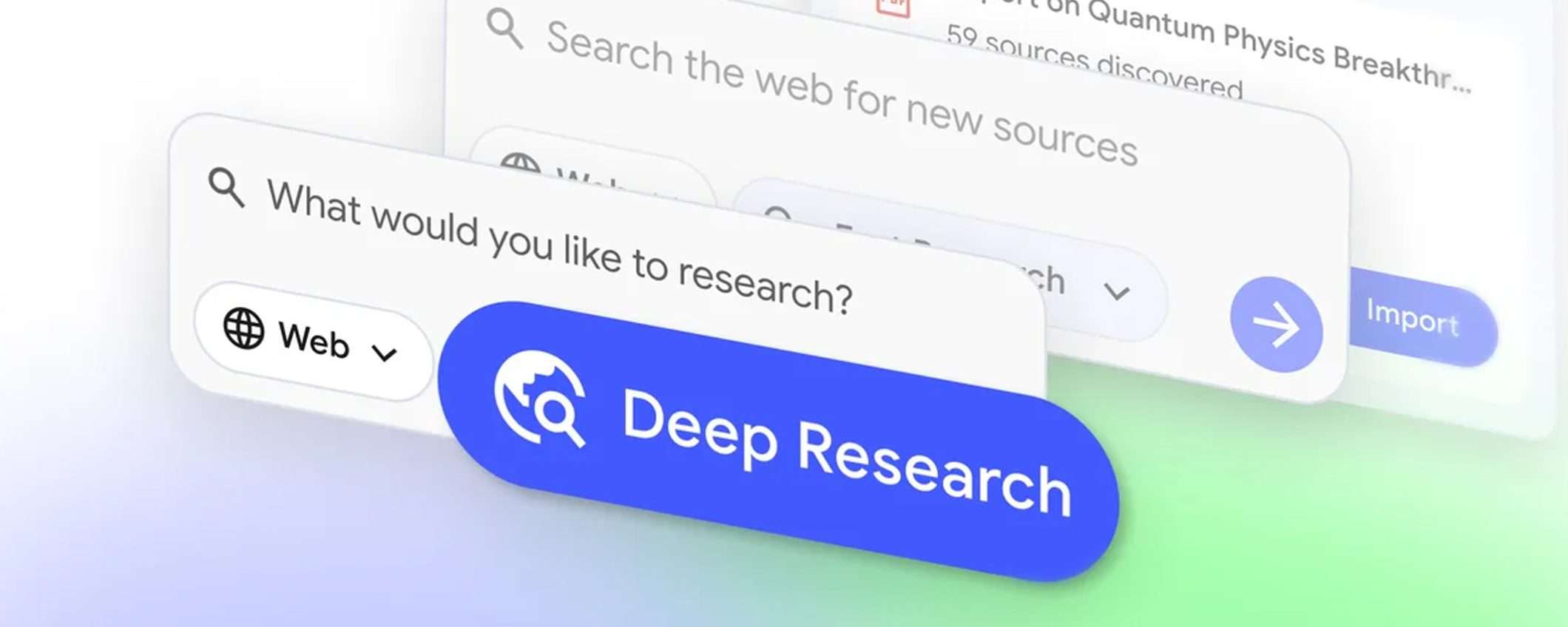 Con questa nuova funzione, NotebookLM potrà scandagliare l'intero web per te