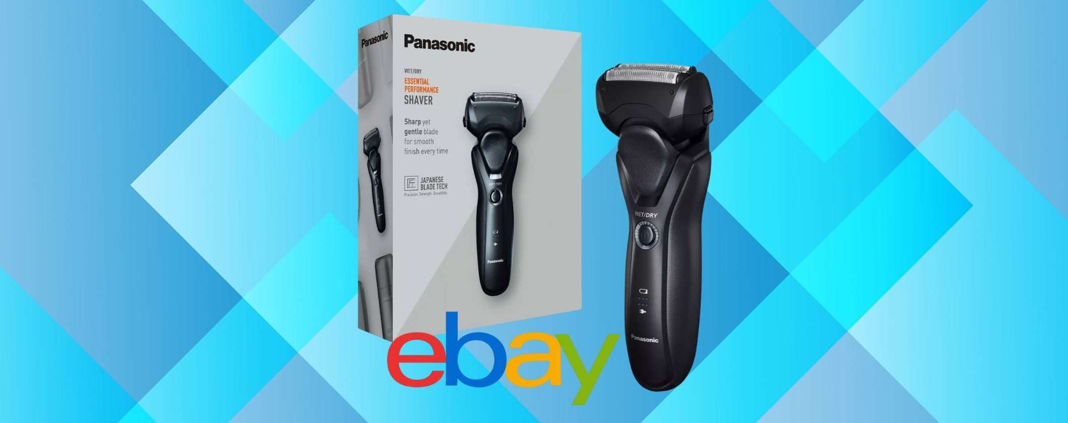 Panasonic: rasoio elettrico professionale per rasatura veloce e impeccabile