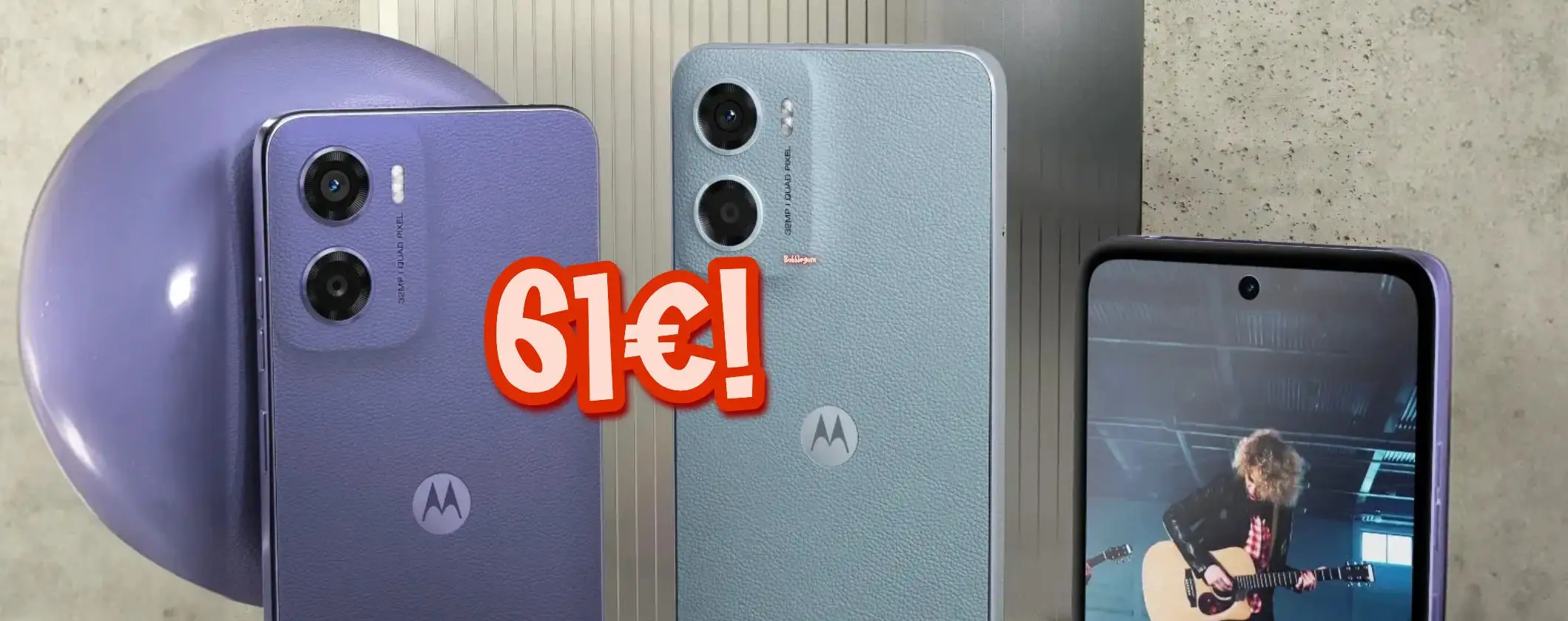 Può uno smartphone costare solo 61? Vai di motorola moto e15 in offerta su Amazon