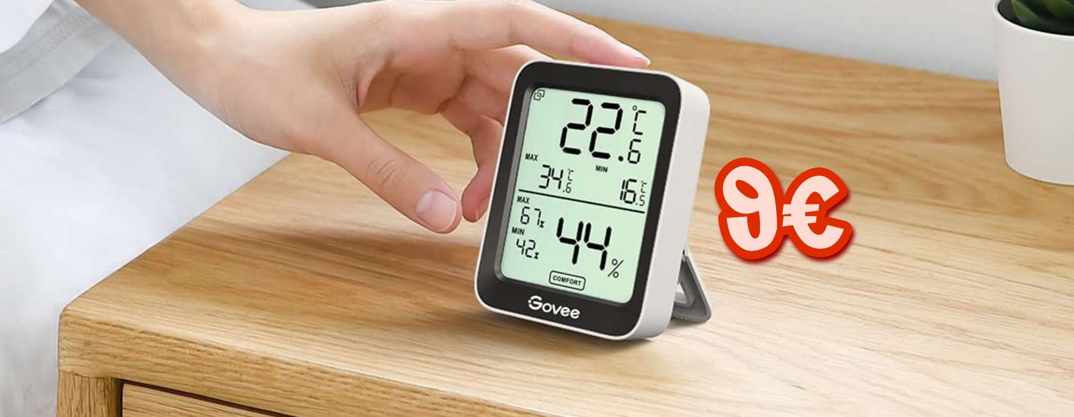 Sensore di temperatura wireless Tuya WiFi, termometro igrometro