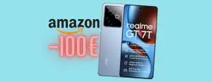 Realme GT 7T 5G (12/512GB) con super batteria da 7000mAh a 100€ in meno Realme GT 7T 5G (12/512GB) con super batteria da 7000mAh a 100€ in meno