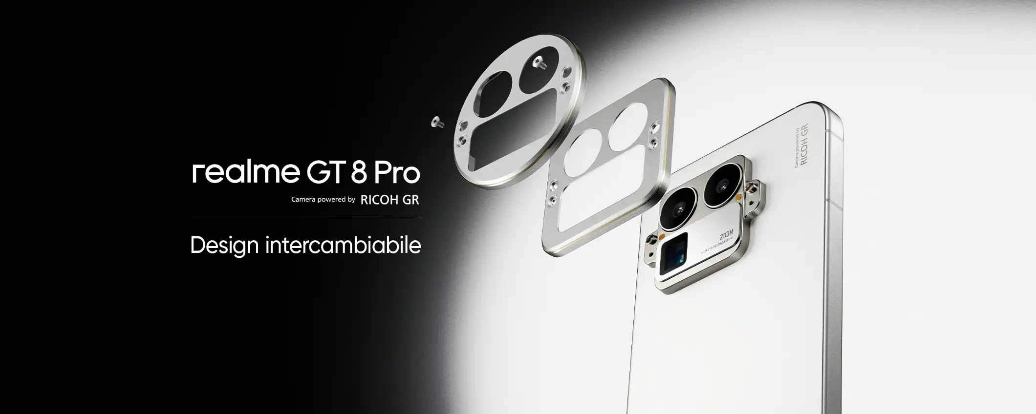 Realme GT 8 Pro in arrivo con modulo fotografico PERSONALIZZABILE