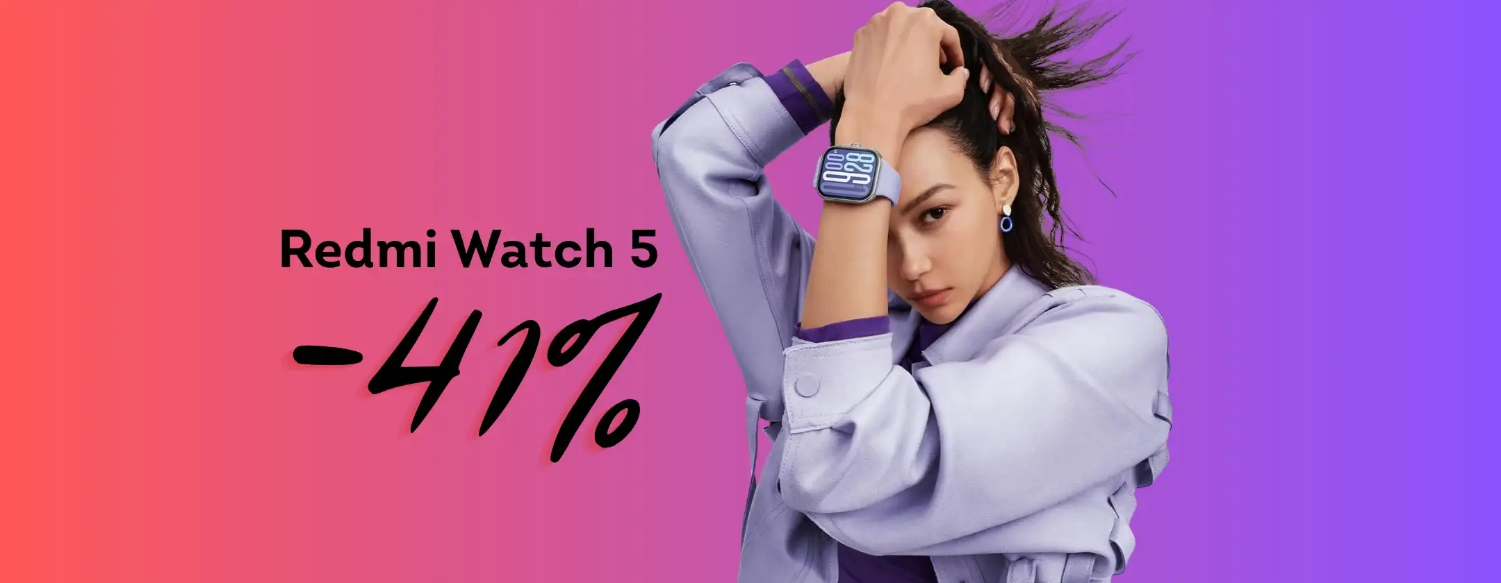 Redmi Watch 5 crolla su Amazon e a questo prezzo non ha rivali (-41%)