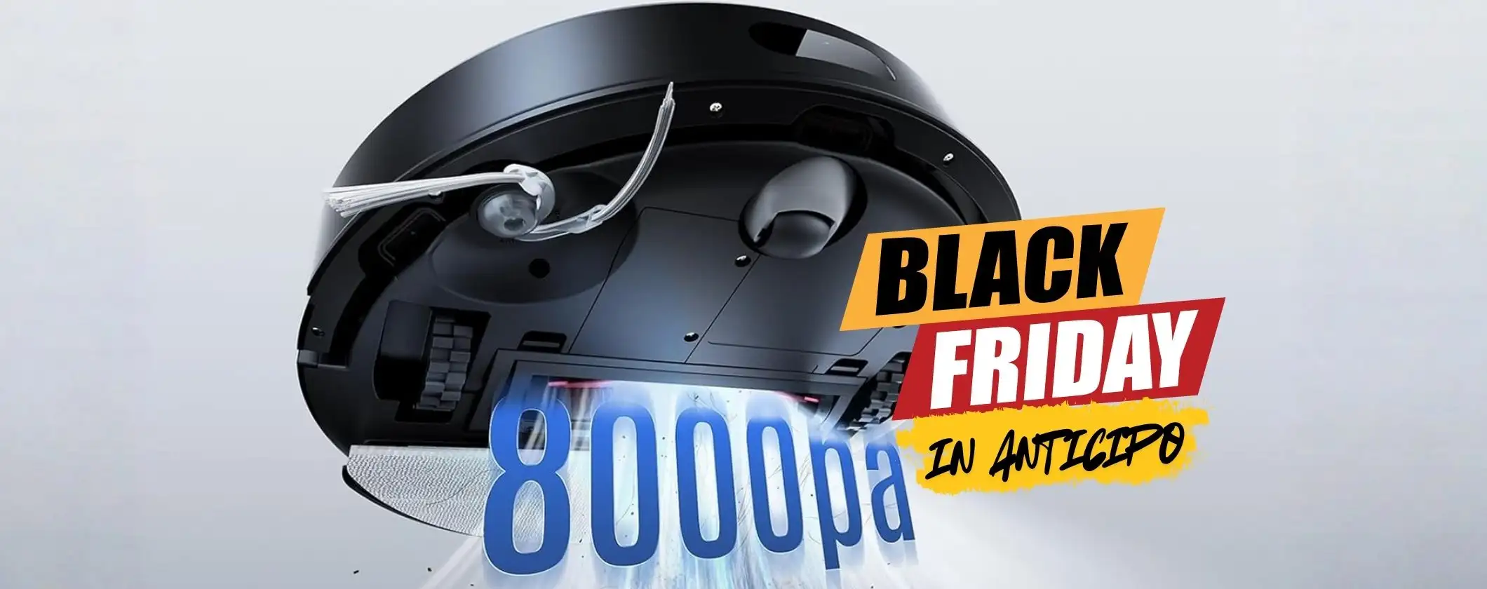 Roborock Q7 L5+ con stazione di svuotamento automatico a metà prezzo