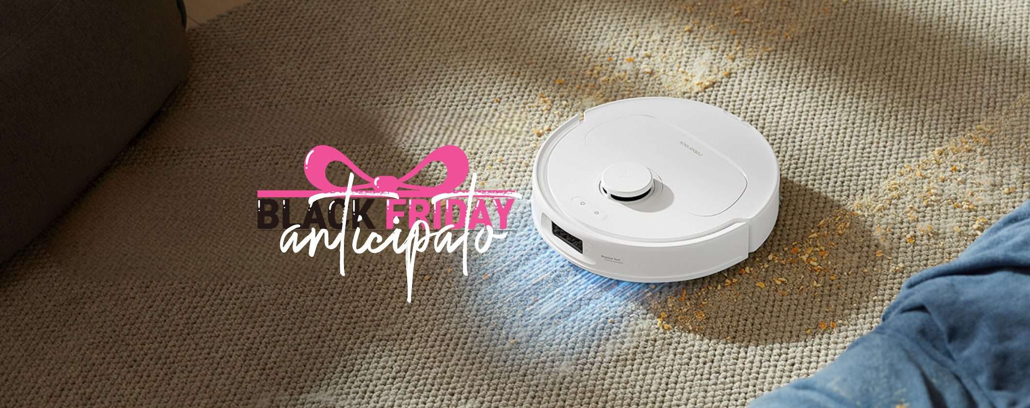 roborock QV 35A ti cambierà la vita: approfitta del prezzo da urlo al Black Friday Anticipato su Amazon