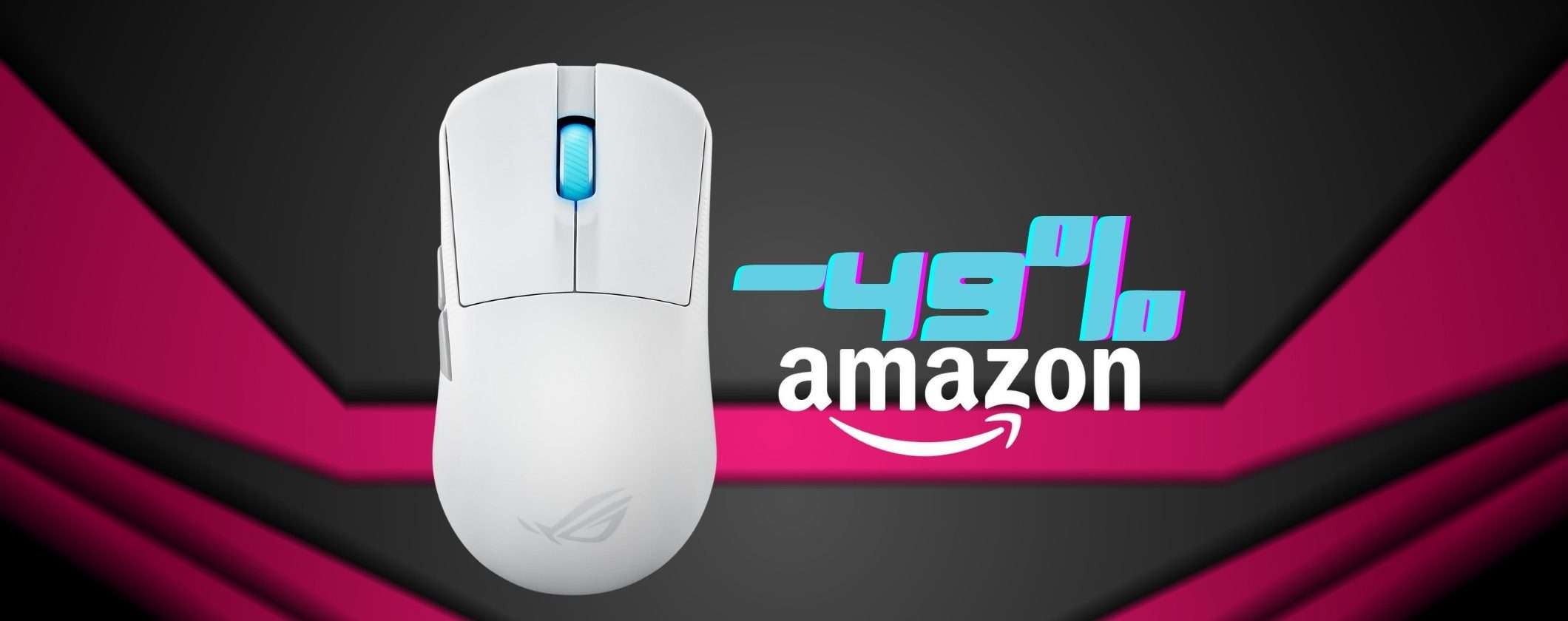 ROG Harpe Ace Mini: mouse da gioco per veri Gamer oggi in promo al 49%