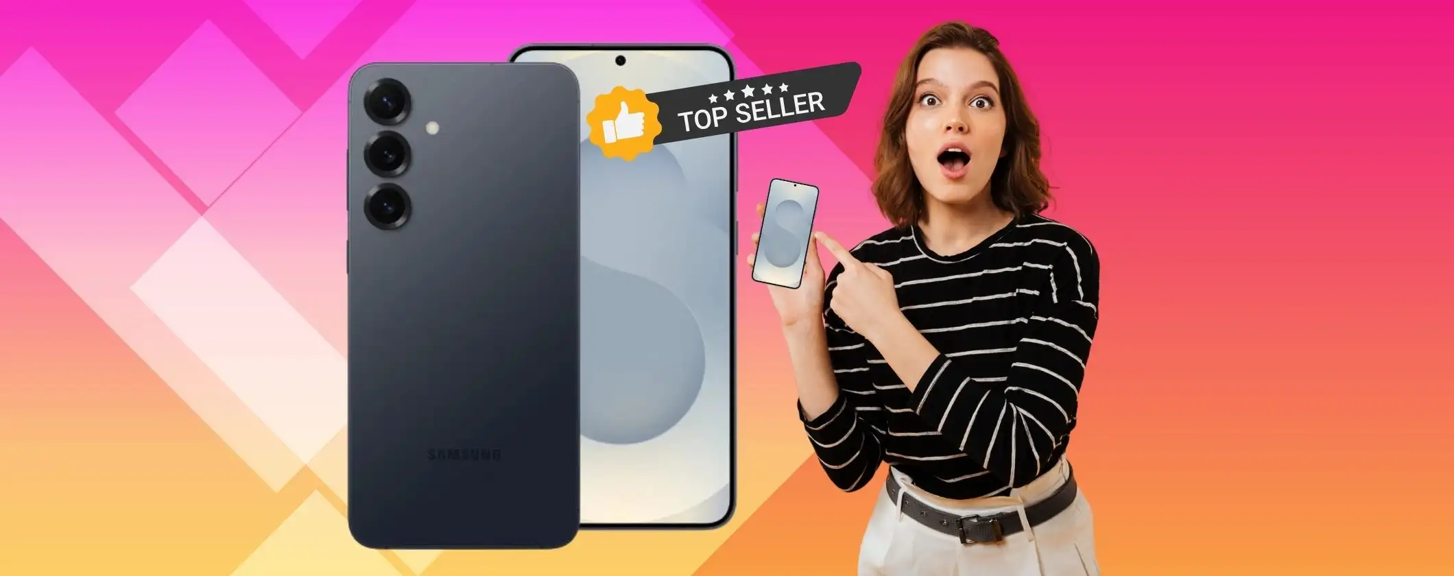 Samsung Galaxy S25 (12/256GB) in promo eBay: top-gamma a prezzo mid-range