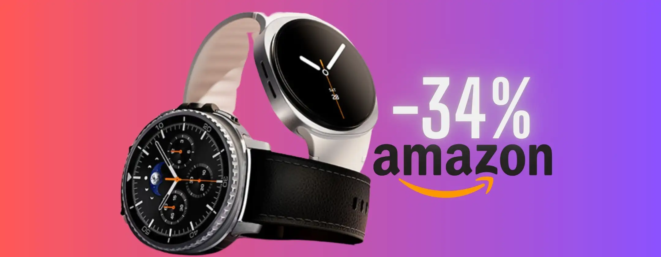 Samsung Galaxy Watch8 al prezzo più basso grazie al Black Friday Amazon