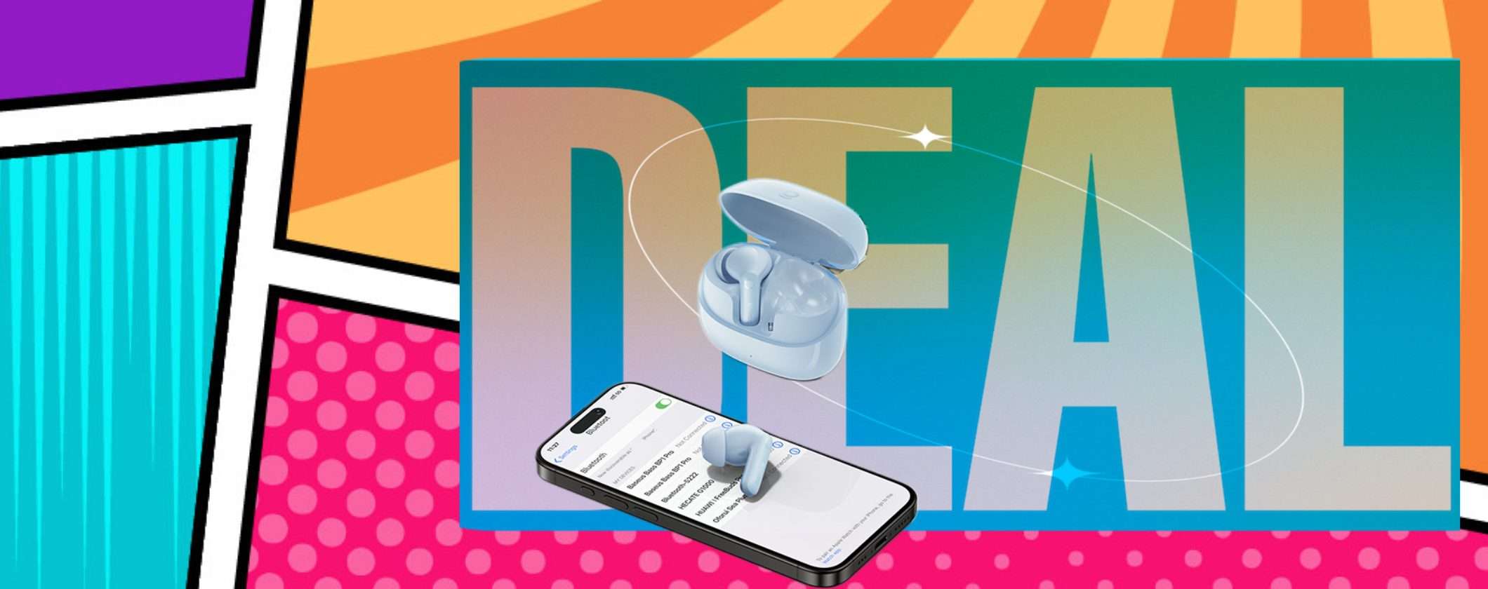 Solo oggi su Amazon: Auricolari Baseus EP10 Pro con cancellazione rumore a meno di 30€