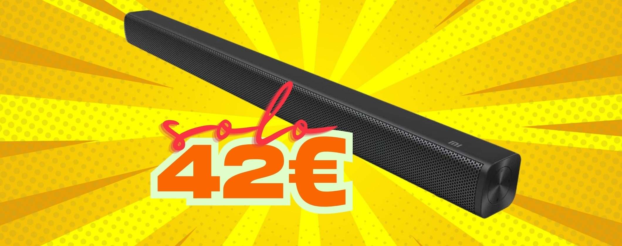 Soundbar Bluetooth Xiaomi da 30W con il codice segreto eBay tua a soli 42€