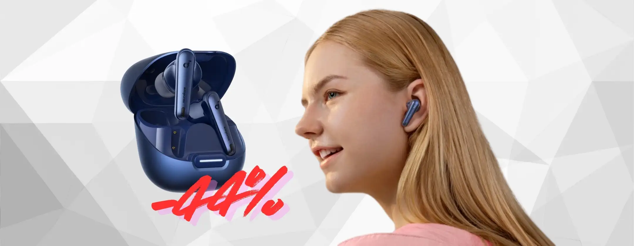 Soundcore Anker Liberty 4: cuffiette Bluetooth con cancellazione rumore e 50h