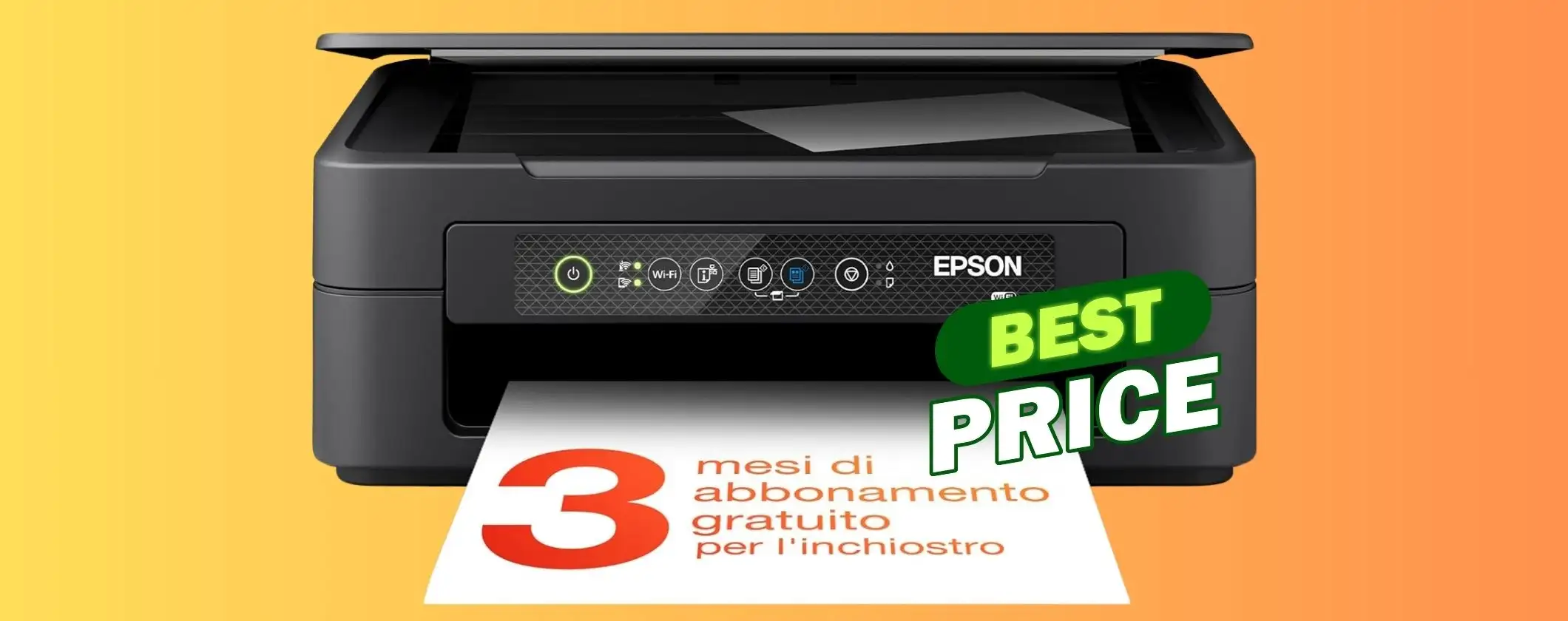 Stampante multifunzione 3 in 1 Epson: stampa, scansiona e fotocopia (-20%)