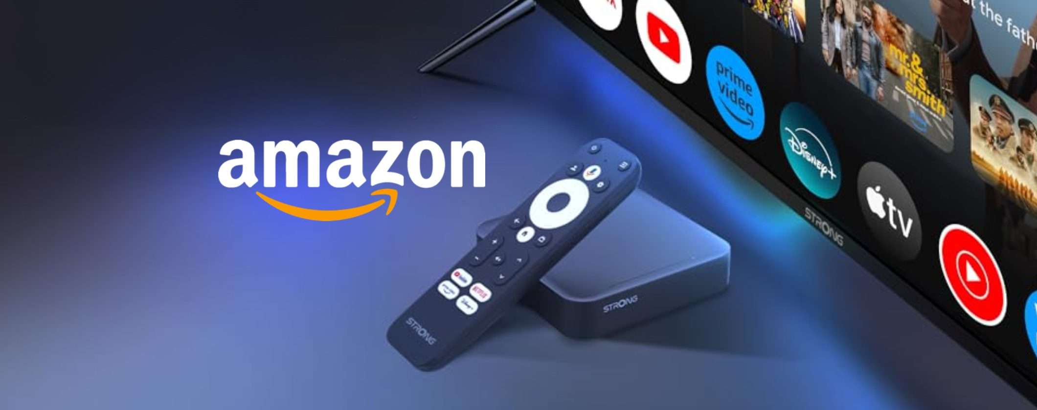 STRONG SRT41 Google TV Stick: intrattenimento illimitato a soli 35€