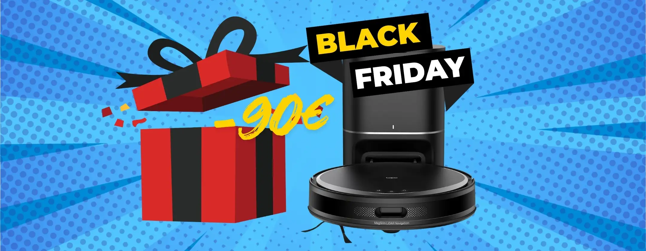 Tapo RV20 MAX Plus: robot aspirapolvere lavapavimenti da 5300Pa scontato di 90€