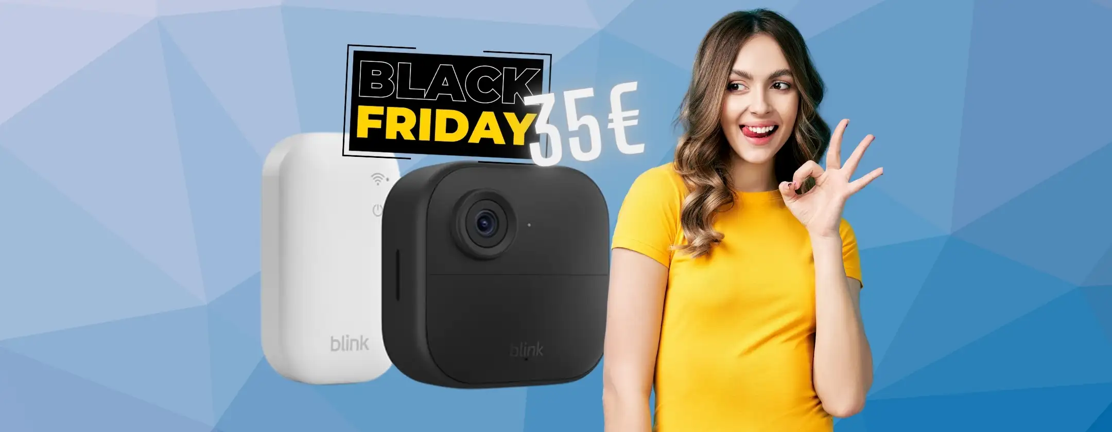Videocamera Blink Outdoor 4: al Black Friday la sicurezza costa niente (35€)