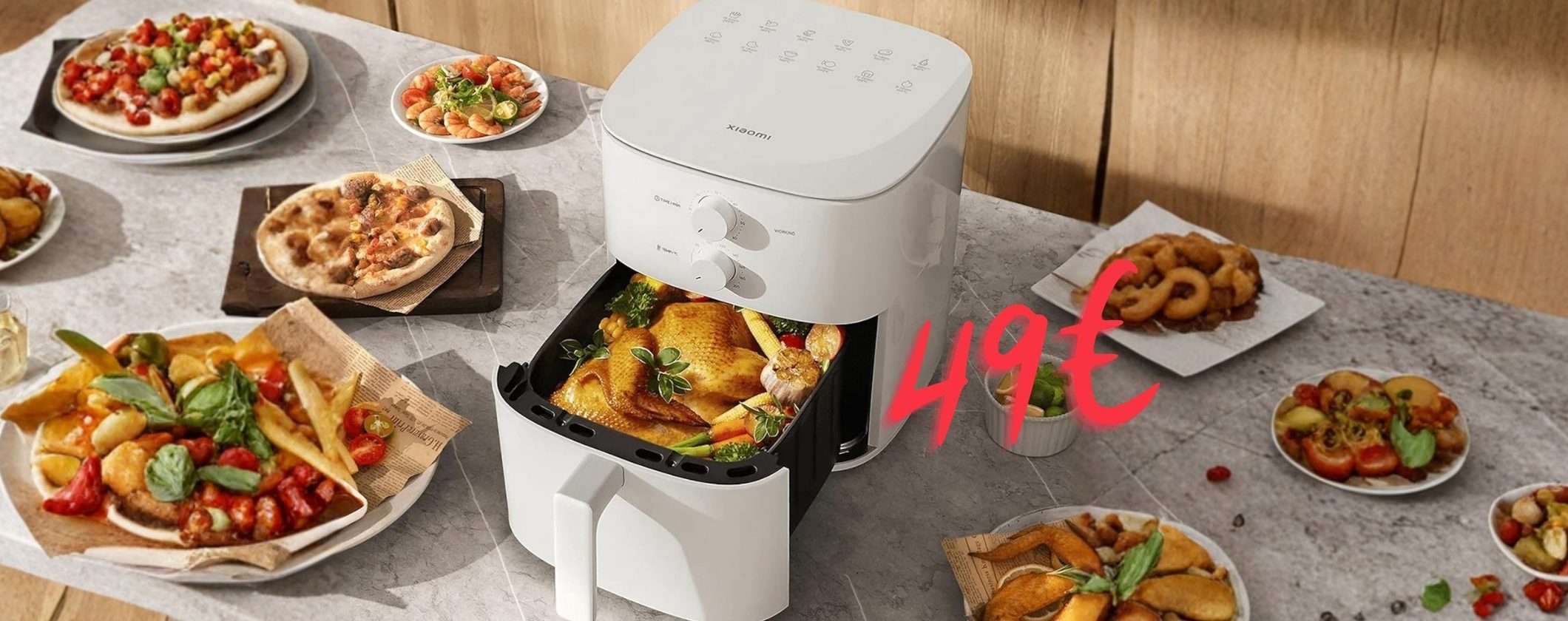 Xiaomi Air Fryer Essential da 6L: piatti in tavola in pochi istanti e zero grassi (49€)